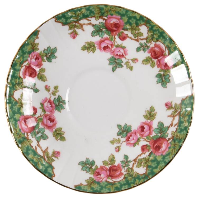 Olde English Garden Green Saucer
