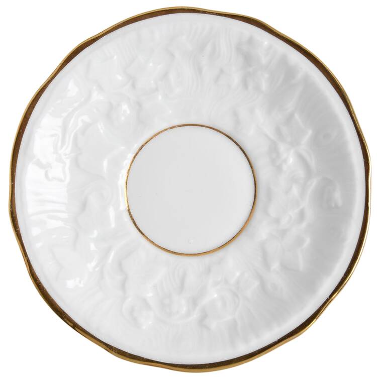 Old English Oak Gold Saucer