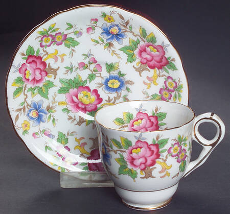 Rochester Footed Demitasse Cup & Saucer Set