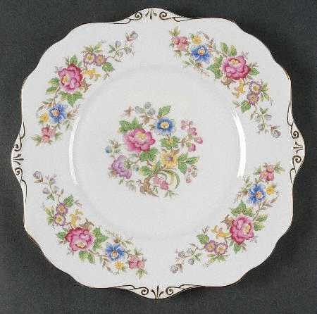 Rochester Square Handled Cake Plate