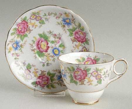 Rochester Footed Cup & Saucer Set