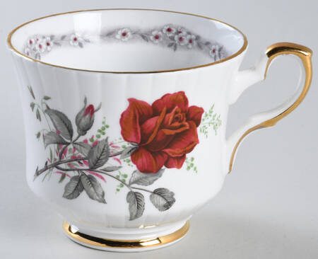 Roses To Remember (Fluted) Footed Cup