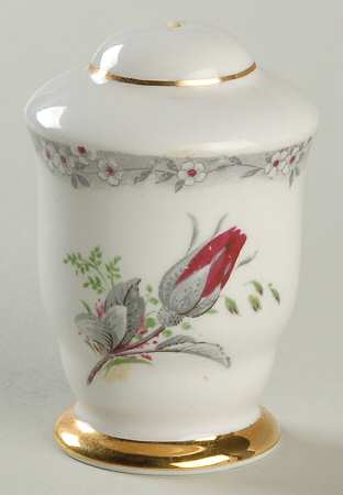 Roses To Remember (Scalloped) Salt Shaker