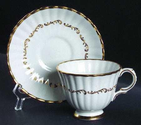 St. Regis Gold Footed Cup & Saucer Set