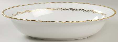 St. Regis Gold 10" Oval Vegetable Bowl