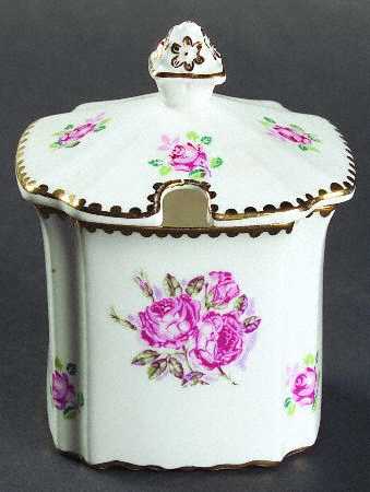 Tudor Rose Jam/Jelly & Lid