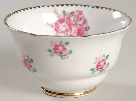 Tudor Rose Mini Open Sugar Bowl