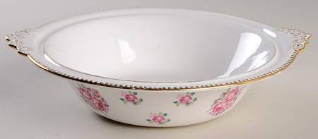 Tudor Rose Round Vegetable No Lid