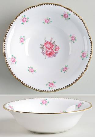 Tudor Rose Coupe Cereal Bowl