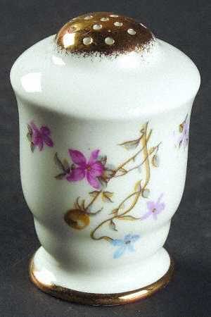 Violets Pompadour Pepper Shaker
