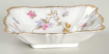 Violets Pompadour Nut Dish