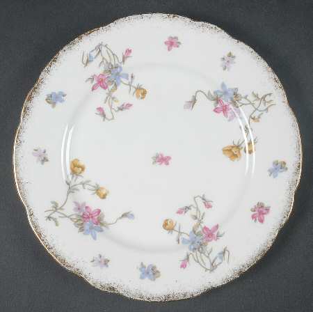 Violets Pompadour Bread & Butter Plate