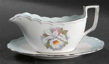 The White Lady Gravy Boat & Underplate