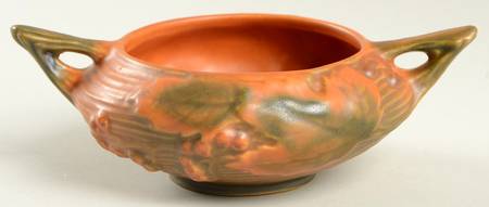 Bushberry (Terra Cotta Background) Open Sugar Bowl