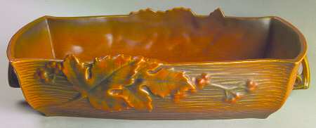 Bushberry (Terra Cotta Background) 12"  Rectangular Bowl