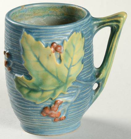 Bushberry (Blue Background) Mug