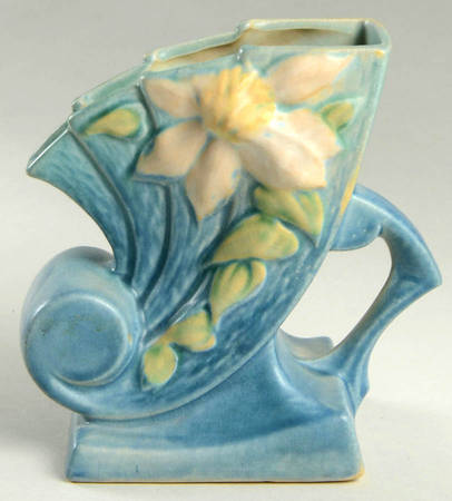 Clematis Ciel Blue 6" Vase