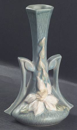 Clematis Ciel Blue 7" Bud Vase