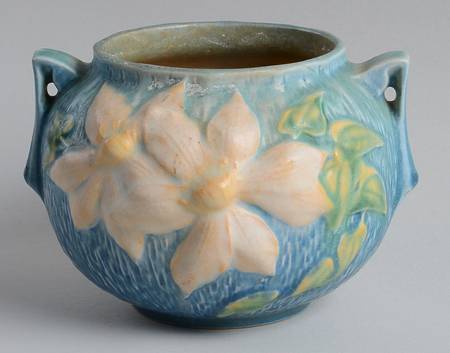 Clematis Ciel Blue 4" Round Bowl
