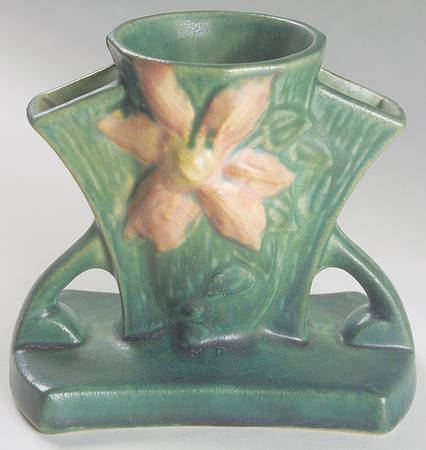Clematis Forest Green 5" Vase