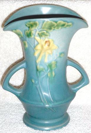 Columbine Blue 7" Flared Vase