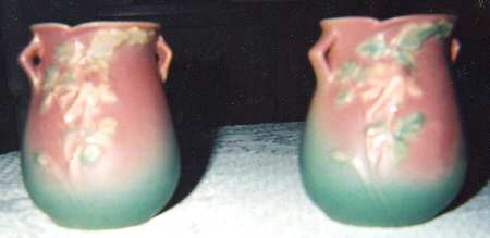 Columbine Pink 4" Handled Vase