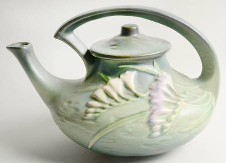 Freesia Green Teapot & Lid