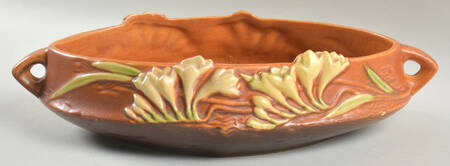 Freesia Tangerine 10" Centerpiece/Console Bowl