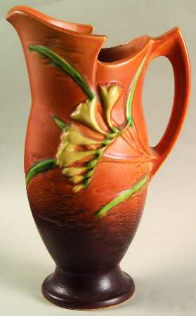 Freesia Tangerine 10" Ewer