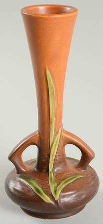 Freesia Tangerine 7" Bud Vase