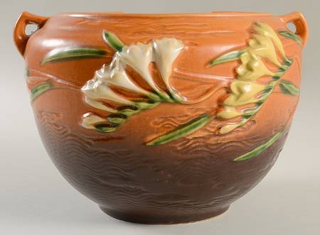 Freesia Tangerine 10" Jardiniere Bowl
