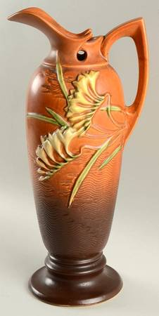 Freesia Tangerine 15" Ewer