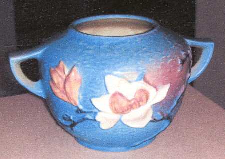 Magnolia Blue 6" Rose Bowl