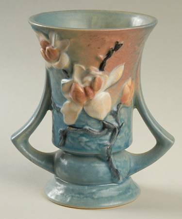Magnolia Blue 6" Flared Vase