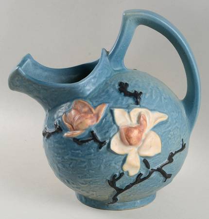 Magnolia Blue Ice Lipped Pitcher
