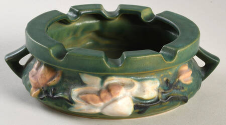 Magnolia Green Round Ashtray