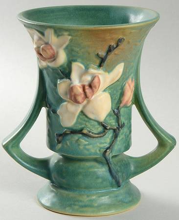 Magnolia Green 6" Flared Vase
