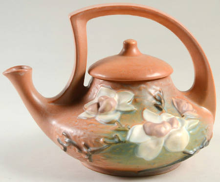 Magnolia Terra Cotta Teapot & Lid