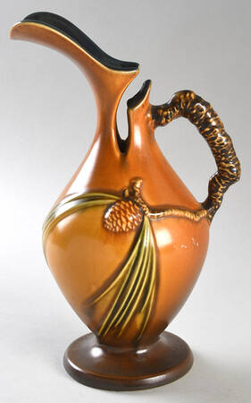 Pinecone Brown 10" Ewer