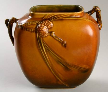 Pinecone Brown 8" Pillow Vase