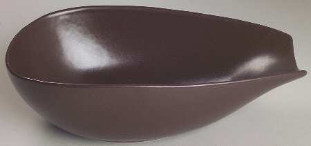 Raymor Autumn Brown (Matte) 9" Oval Vegetable Bowl