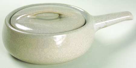 Raymor Beach Gray (Matte) Individual Casserole & Lid