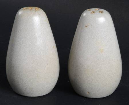 Raymor Beach Gray (Matte) Salt & Pepper Set
