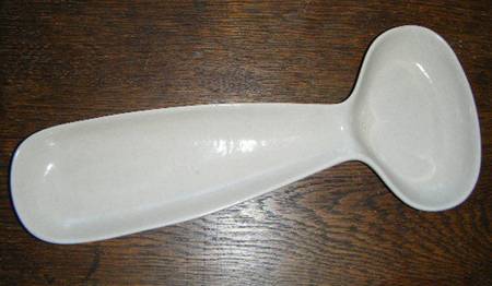 Raymor Beach Gray (Matte) Celery and Olive Tray