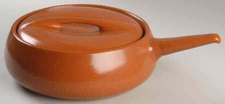 Raymor Terra Cotta (Matte) 4 Quart Round Covered Casserole