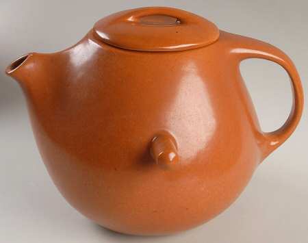 Raymor Terra Cotta (Matte) Coffee Pot & Lid