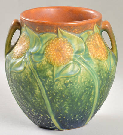 Sunflower 5" Handled Vase