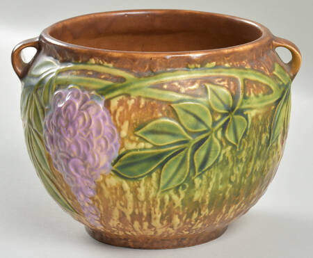 Wisteria Brown 5" Jardiniere