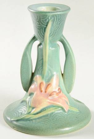 Zephyr Lily Evergreen Small Candlestick