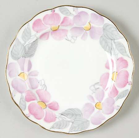 Morning Glory Bread & Butter Plate